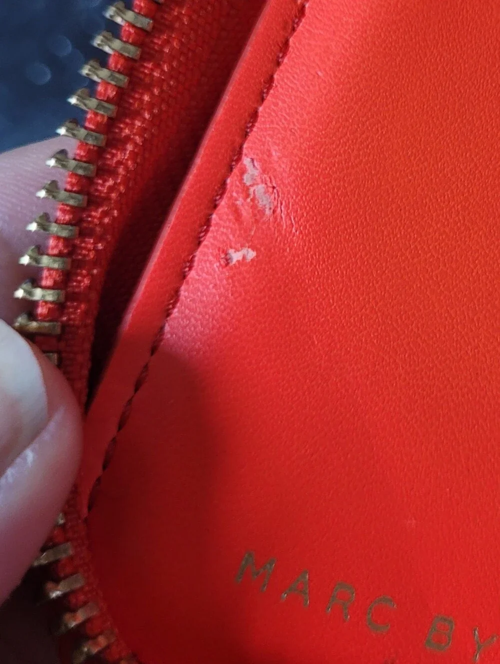 Marc by Marc Jacobs Red & Black Snake-Print Tablet/ Ipad Case NWT